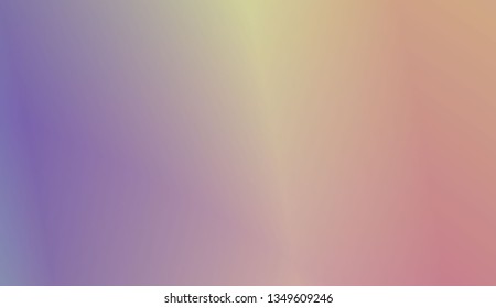 Hologram Gradient Background. For Template Cell Phone Backgrounds. Vector Illustration