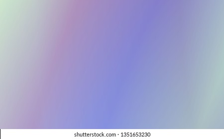 Hologram Gradient Background. For Template Cell Phone Backgrounds. Vector Illustration