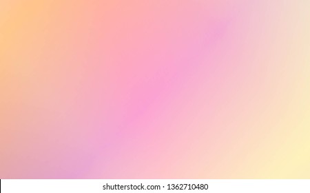 Hologram Gradient Background. For Template Cell Phone Backgrounds. Vector Illustration