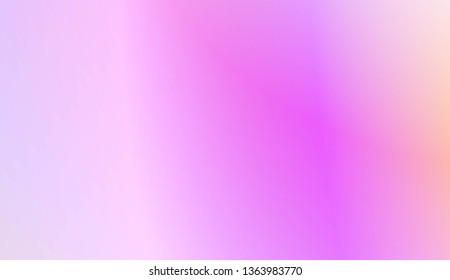 Hologram Gradient Background. For Template Cell Phone Backgrounds. Vector Illustration