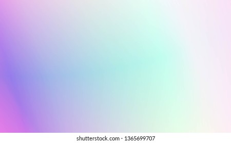 Hologram Gradient Background. For Template Cell Phone Backgrounds. Vector Illustration
