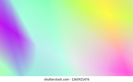 Hologram Gradient Background. For Template Cell Phone Backgrounds. Vector Illustration