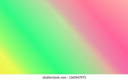 Hologram Gradient Background. For Template Cell Phone Backgrounds. Vector Illustration