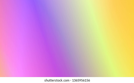 Hologram Gradient Background. For Template Cell Phone Backgrounds. Vector Illustration