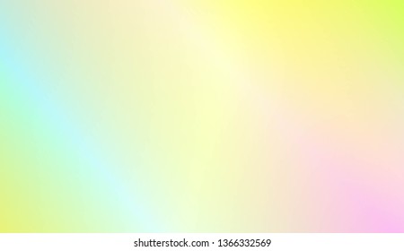 Hologram Gradient Background. For Template Cell Phone Backgrounds. Vector Illustration