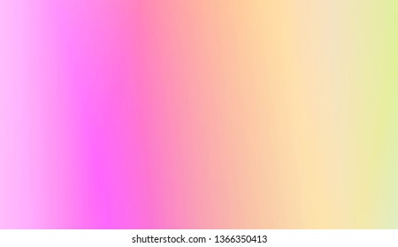 Hologram Gradient Background. For Template Cell Phone Backgrounds. Vector Illustration