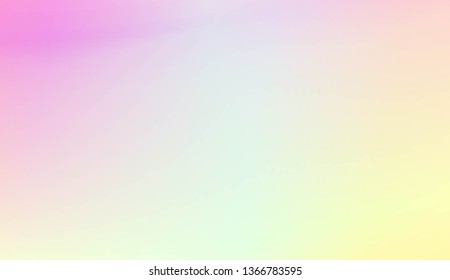 Hologram Gradient Background. For Template Cell Phone Backgrounds. Vector Illustration