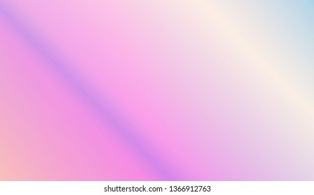 Hologram Gradient Background. For Template Cell Phone Backgrounds. Vector Illustration