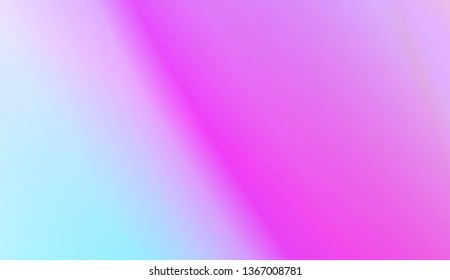 Hologram Gradient Background. For Template Cell Phone Backgrounds. Vector Illustration