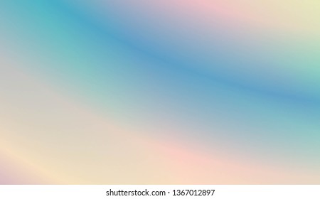 Hologram Gradient Background. For Template Cell Phone Backgrounds. Vector Illustration