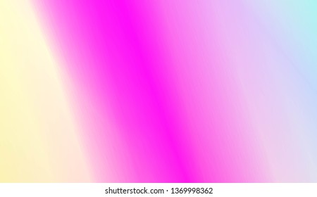 Hologram Gradient Background. For Template Cell Phone Backgrounds. Vector Illustration