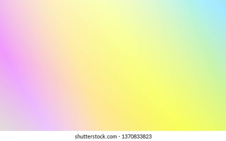 Hologram Gradient Background. For Template Cell Phone Backgrounds. Vector Illustration