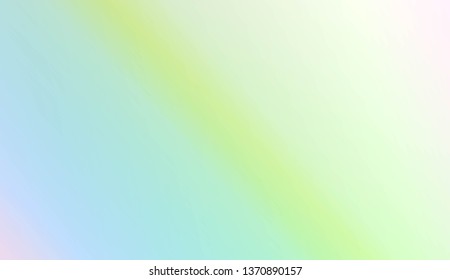 Hologram Gradient Background. For Template Cell Phone Backgrounds. Vector Illustration