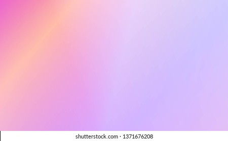 Hologram Gradient Background. For Template Cell Phone Backgrounds. Vector Illustration