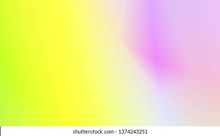Hologram Gradient Background. For Template Cell Phone Backgrounds. Vector Illustration
