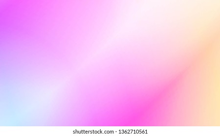 Hologram Gradient Background. For Your Design Wallpapers Presentation. Vector Illustration