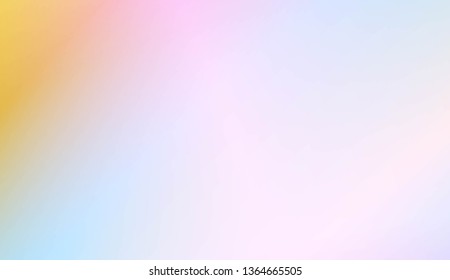 Hologram Gradient Background. For Your Design Wallpapers Presentation. Vector Illustration