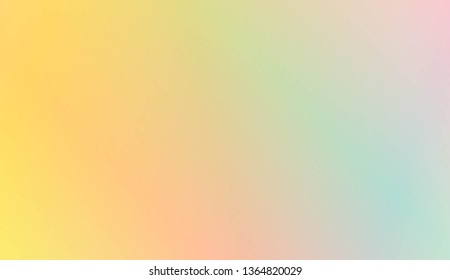 Hologram Gradient Background. For Your Design Wallpapers Presentation. Vector Illustration