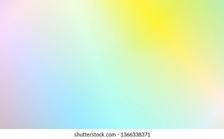 Hologram Gradient Background. For Your Design Wallpapers Presentation. Vector Illustration
