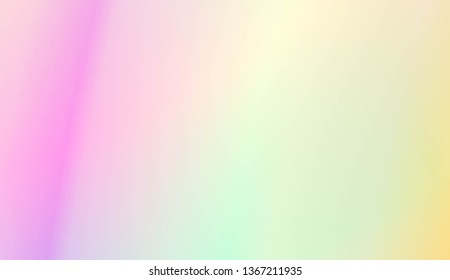 Hologram Gradient Background. For Your Design Wallpapers Presentation. Vector Illustration