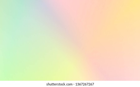 Hologram Gradient Background. For Your Design Wallpapers Presentation. Vector Illustration