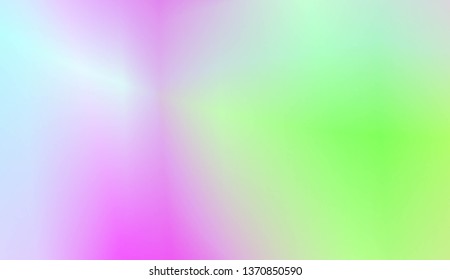 Hologram Gradient Background. For Your Design Wallpapers Presentation. Vector Illustration