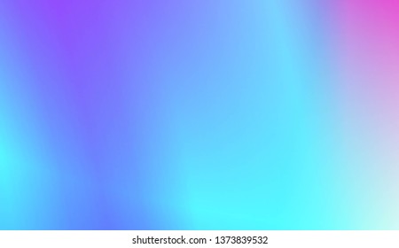 Hologram Gradient Background. For Your Design Wallpapers Presentation. Vector Illustration