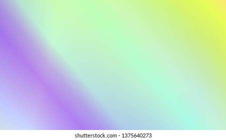 Hologram Gradient Background. For Your Design Wallpapers Presentation. Vector Illustration