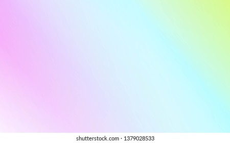 Hologram Gradient Background. For Your Design Wallpapers Presentation. Vector Illustration
