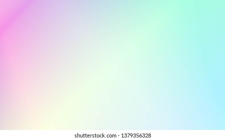 Hologram Gradient Background. For Your Design Wallpapers Presentation. Vector Illustration