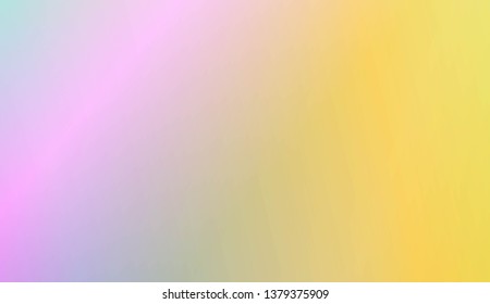 Hologram Gradient Background. For Your Design Wallpapers Presentation. Vector Illustration