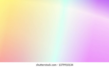 Hologram Gradient Background. For Your Design Wallpapers Presentation. Vector Illustration