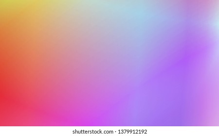 Hologram Gradient Background. For Your Design Wallpapers Presentation. Vector Illustration