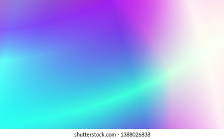 Hologram Gradient Background. For Your Design Wallpapers Presentation. Vector Illustration