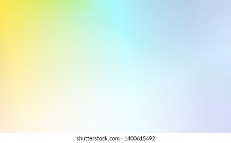 Hologram Gradient Background. For Your Design Wallpapers Presentation. Vector Illustration