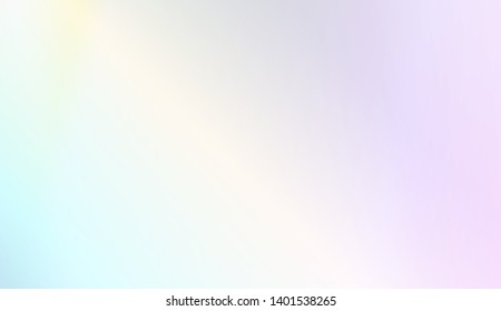 Hologram Gradient Background. For Your Design Wallpapers Presentation. Vector Illustration