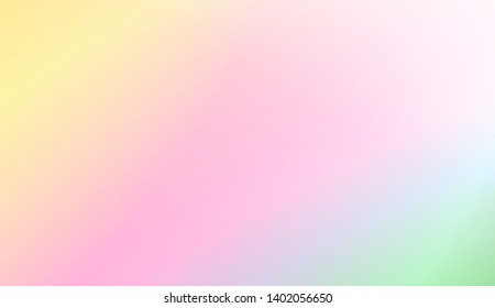 Hologram Gradient Background. For Your Design Wallpapers Presentation. Vector Illustration
