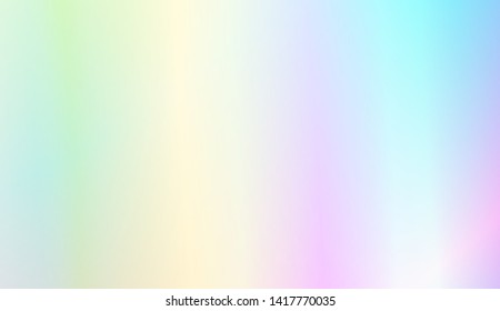 Hologram Gradient Background. For Your Design Wallpapers Presentation. Vector Illustration