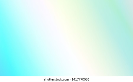 Hologram Gradient Background. For Your Design Wallpapers Presentation. Vector Illustration