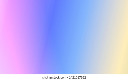 Hologram Gradient Background. For Your Design Wallpapers Presentation. Vector Illustration