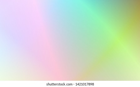 Hologram Gradient Background. For Your Design Wallpapers Presentation. Vector Illustration