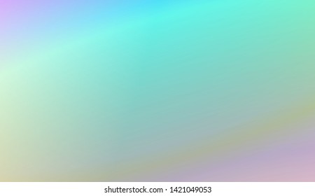 Hologram Gradient Background. For Your Design Wallpapers Presentation. Vector Illustration
