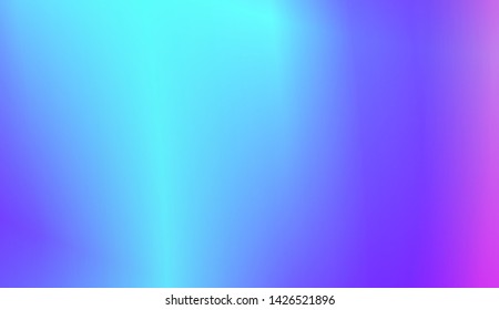 Hologram Gradient Background. For Your Design Wallpapers Presentation. Vector Illustration