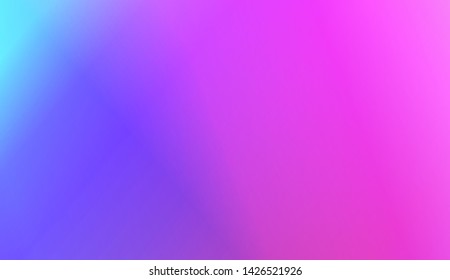 Hologram Gradient Background. For Your Design Wallpapers Presentation. Vector Illustration