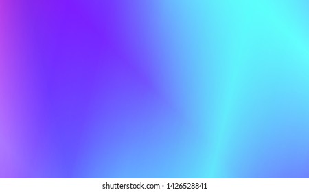 Hologram Gradient Background. For Your Design Wallpapers Presentation. Vector Illustration