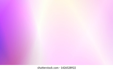 Hologram Gradient Background. For Your Design Wallpapers Presentation. Vector Illustration