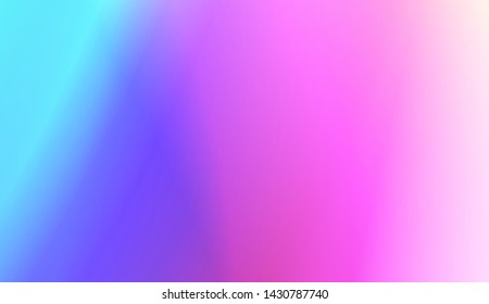 Hologram Gradient Background. For Your Design Wallpapers Presentation. Vector Illustration