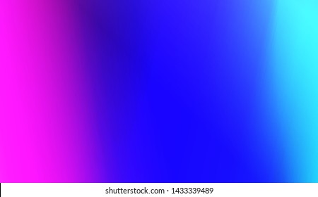Hologram Gradient Background. For Your Design Wallpapers Presentation. Vector Illustration