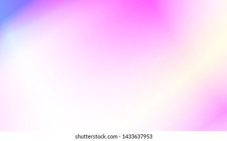 Hologram Gradient Background. For Your Design Wallpapers Presentation. Vector Illustration