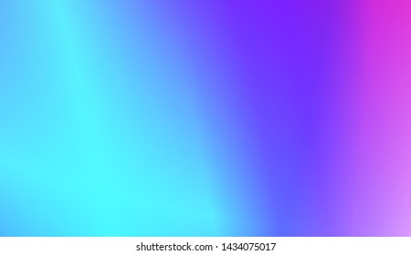 Hologram Gradient Background. For Your Design Wallpapers Presentation. Vector Illustration